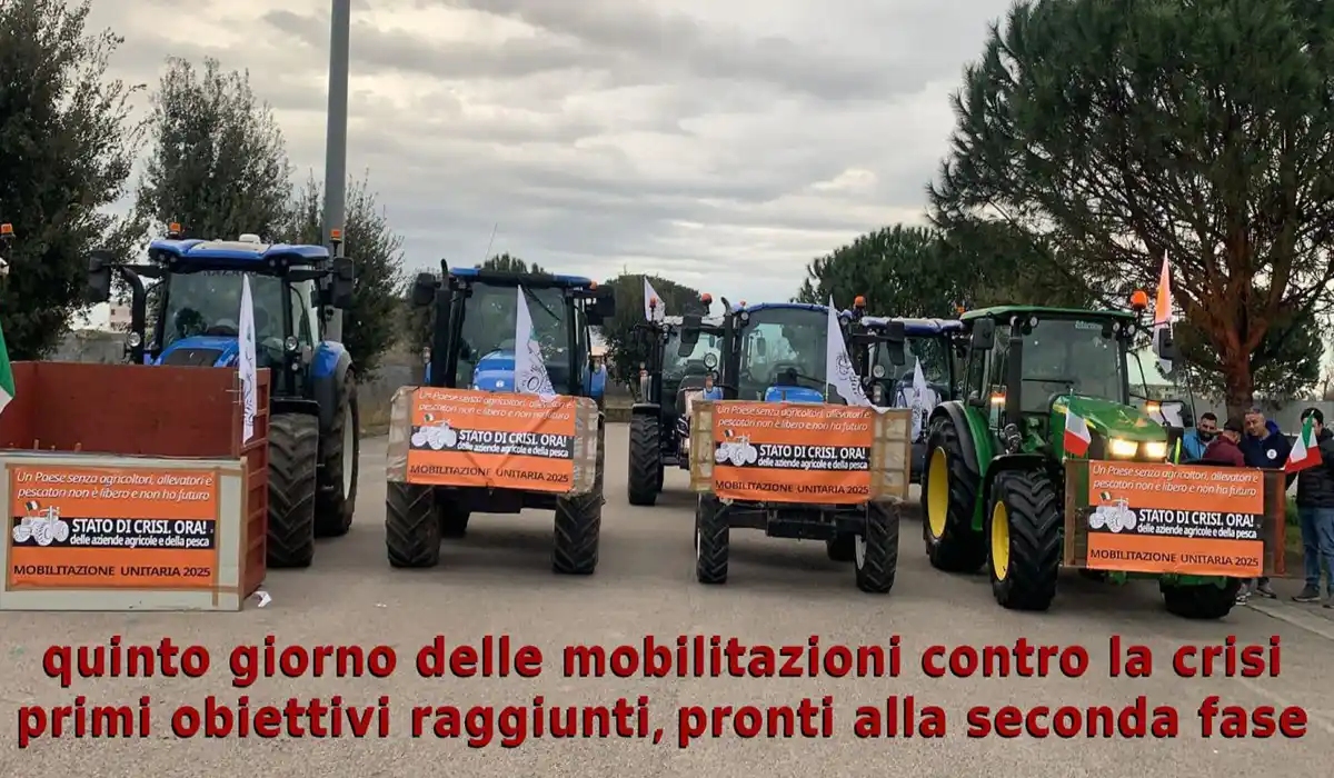 Quinto giorno della mobilitazione contro la crisi.